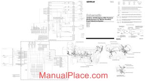 caterpillar 3512 3516 engines with premium harness electrical system schematic page 1