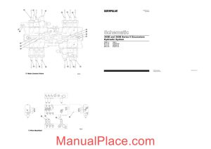 caterpillar 365 hydraulic system page 1