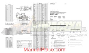 caterpillar 416c 426c 428c 436c 438c backhoe loader electrical system page 1