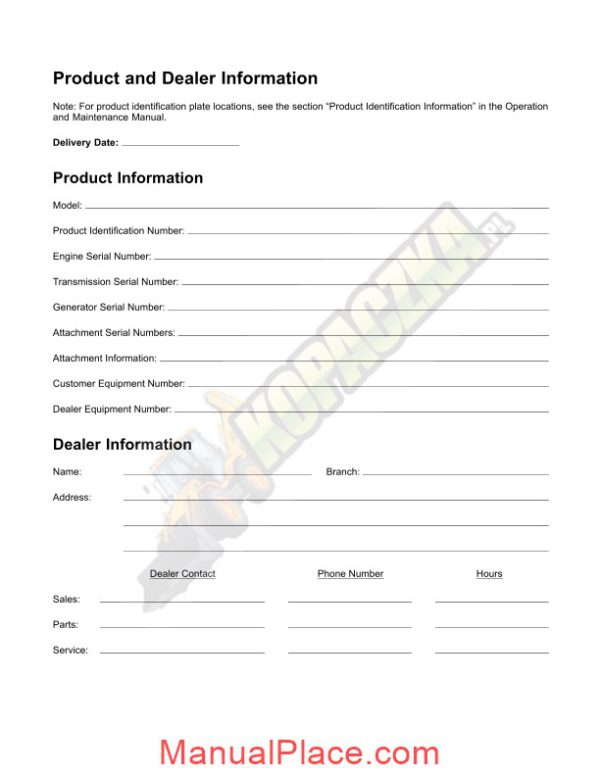 caterpillar 432e backhoe loader parts manual page 3