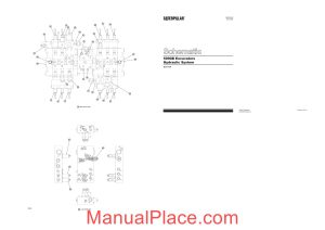 caterpillar 5090b fs sjy schematic page 1