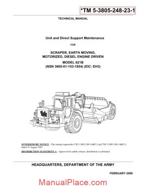 caterpillar 621b service manual part 1 page 1