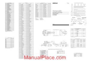 caterpillar 621g wheel tractor scraper electrical system schematic page 1