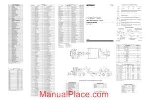 caterpillar 627g wheel tractor scraper electrical system schematic page 1