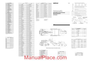 caterpillar 631g wheel tractor scraper electrical system schematic page 1