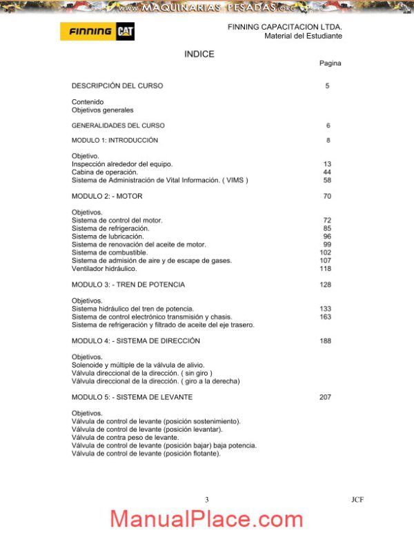 caterpillar 793d mining truck student handbook technical instruction page 3