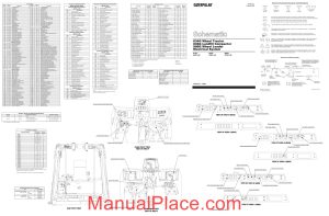 caterpillar 834g 836g 988g electrical system schematic page 1