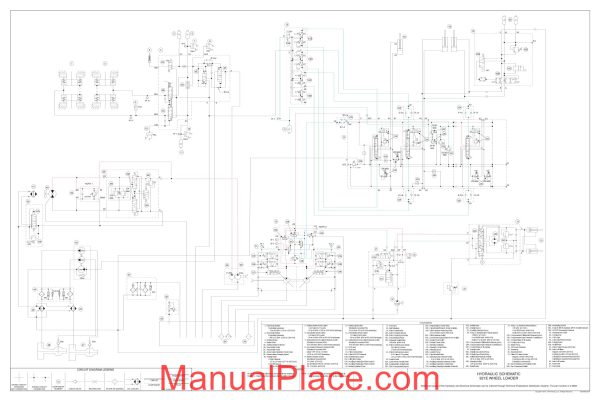 caterpillar 921e tier 3 schematic hydraulic page 1