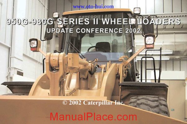 caterpillar 950g 980g series ii wheel loaders service training page 1