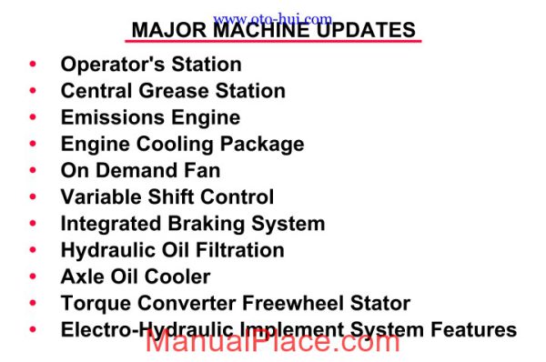 caterpillar 950g 980g series ii wheel loaders service training page 2