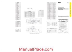 caterpillar 980h electrical schematic page 1