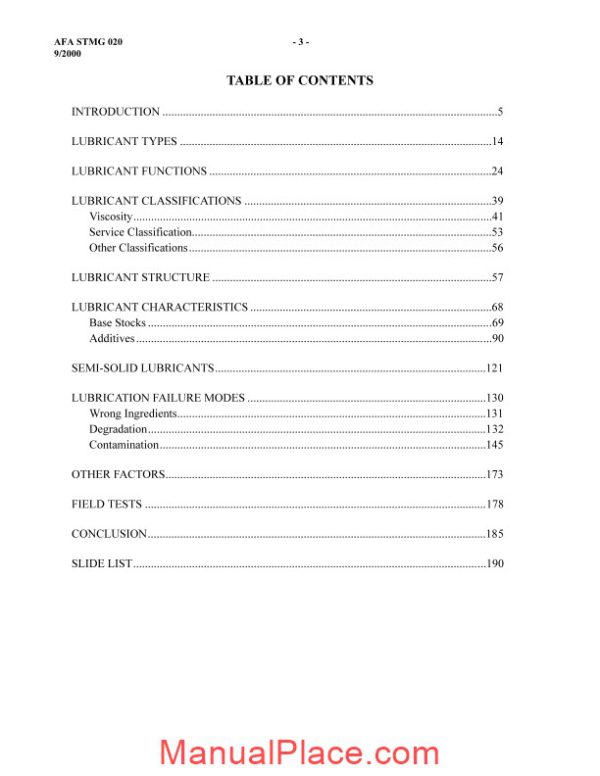 caterpillar applied failure analysis priciples of lubrication service training page 3