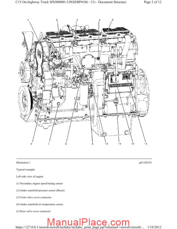 caterpillar c15 system of operation page 4