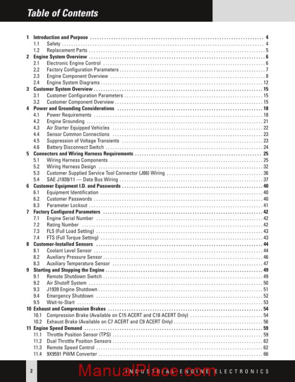 caterpillar c7 c32acert industrial engine page 2