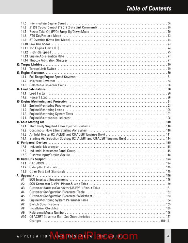 caterpillar c7 c32acert industrial engine page 3