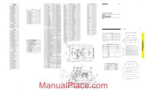 caterpillar d10r track type tractor electrical system schematic page 1 scaled