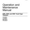 caterpillar d5k dozer operation manual page 1