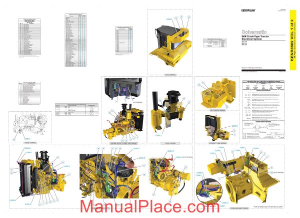 caterpillar d6r track type tractor electrical system 15c11315 page 1