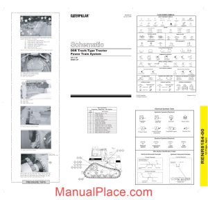 caterpillar d9r track type tractor power train hydraulic system prefix page 1