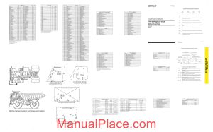 caterpillar dump truck 777d agc1 1301 electrical system schematic page 1 scaled