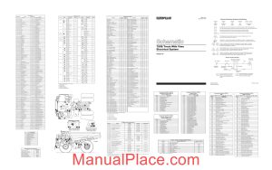 caterpillar dump truck 785b 6hk electrical system schematic page 1