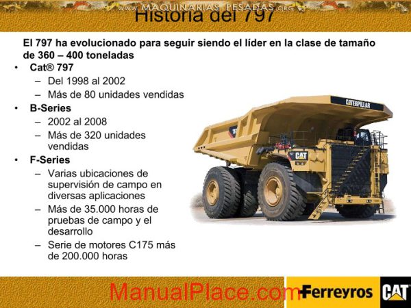 caterpillar ferreyros truck 797f course training operation page 4