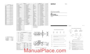 caterpillar grader 14h 7wj664 up electrical system schematic page 1