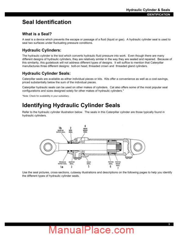 caterpillar hydraulic cylinder reference page 4