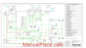 caterpillar hydraulic system schematic r1300g page 1