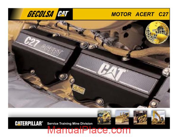 caterpillar motor acert c27 training manual page 1