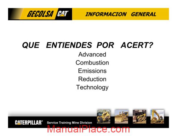 caterpillar motor acert c27 training manual page 3