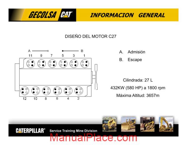 caterpillar motor acert c27 training manual page 4