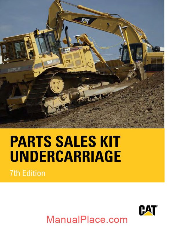 caterpillar parts sales kit undercarriage page 1