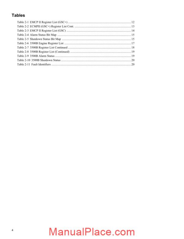 caterpillar qucm ccm installation and programming manual page 4