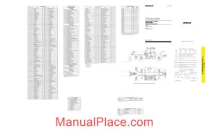 caterpillar th220b 330b electrical schematic page 1 scaled