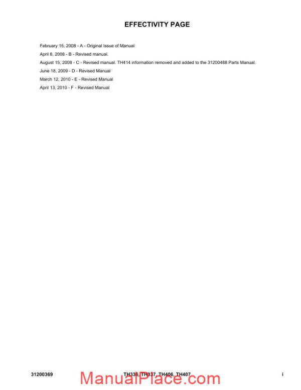 caterpillar th336 th337 th406 th407 cat parts page 3