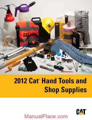 caterpillar tools shop supplies 2012 page 1