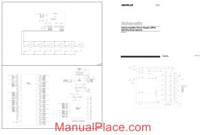 caterpillar uninterruptible power supply 250 electrical system schematic page 1
