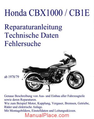 cbx 1000 78 79 service manual german page 1