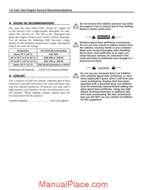 chery gas engine manual page 4