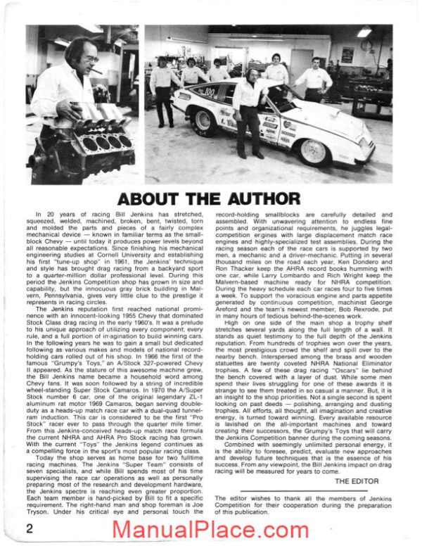 chevrolet racing engine bill jenkins page 4