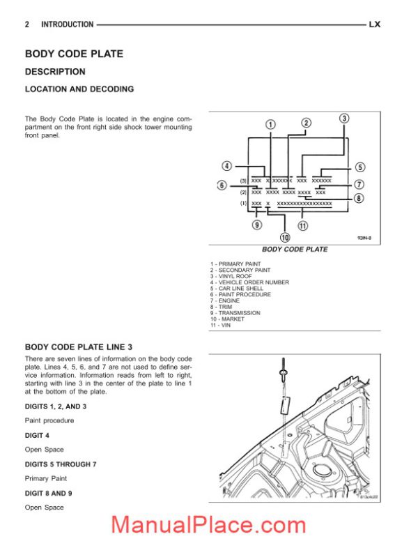 chrysler 3 chrysler 300 300c touring dodge magnum service manual page 4