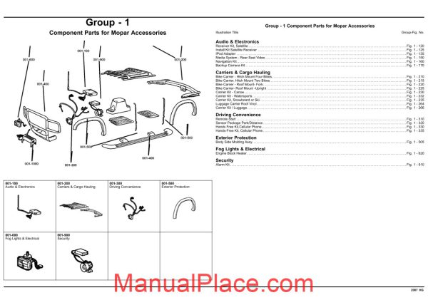 chrysler aspen hg 2007 parts catalog page 2