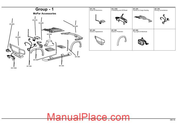 chrysler aspen hg 2008 parts catalog page 2