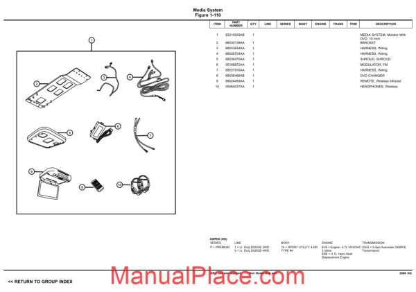 chrysler aspen hg 2008 parts catalog page 4