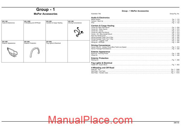 chrysler aspen hg 2009 parts catalog page 2