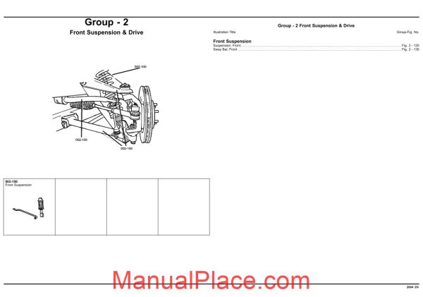 chrysler crossfire 2004 zh parts catalog page 2