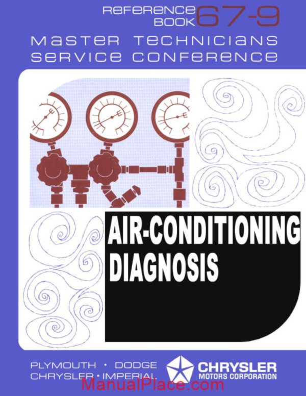 chrysler reference booklet air conditioning diagnosis page 1