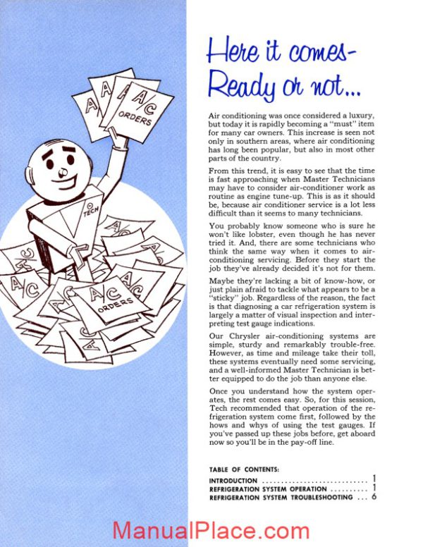 chrysler reference booklet air conditioning diagnosis page 2