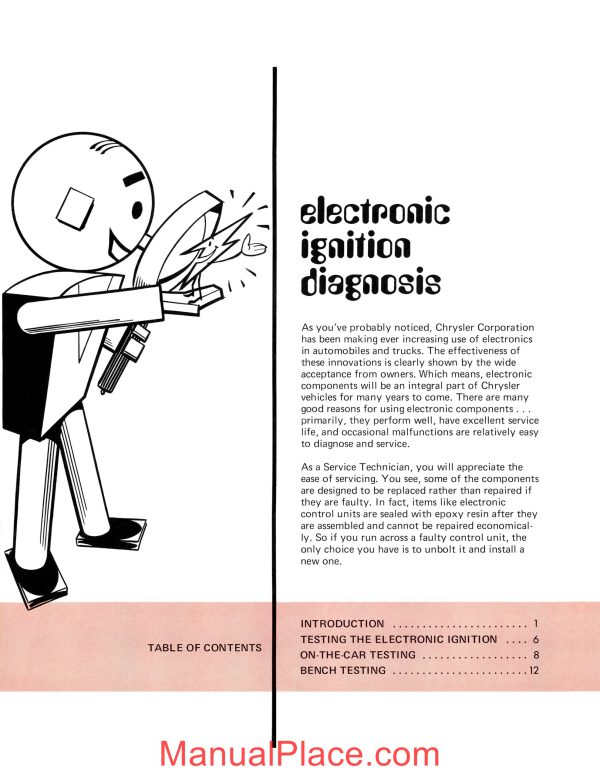 chrysler reference booklet electronic ignition diagnosis page 2 scaled